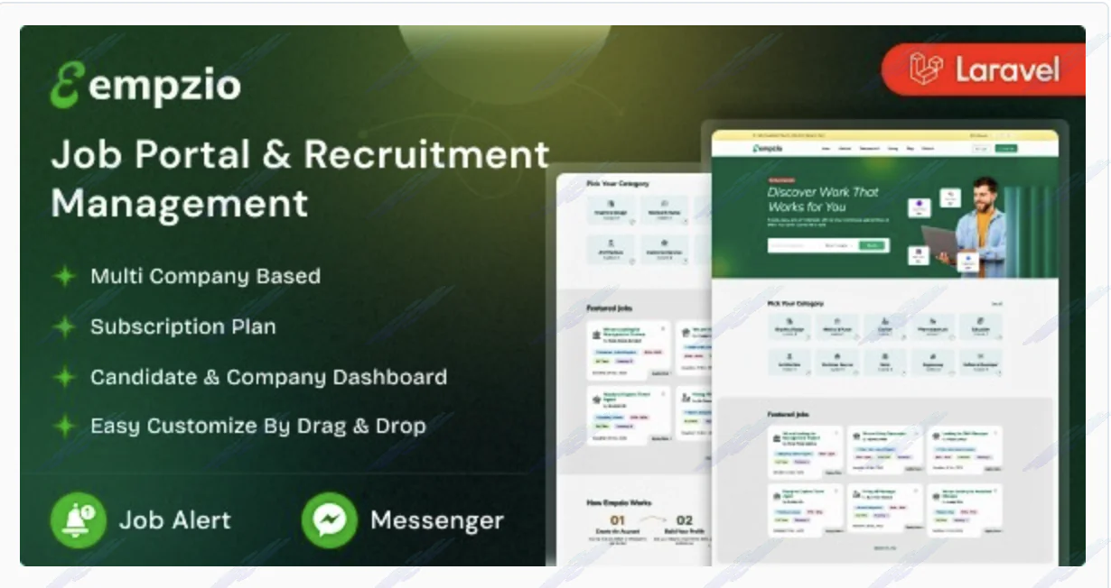 Empzio – Job Portal & Recruitment Management Application